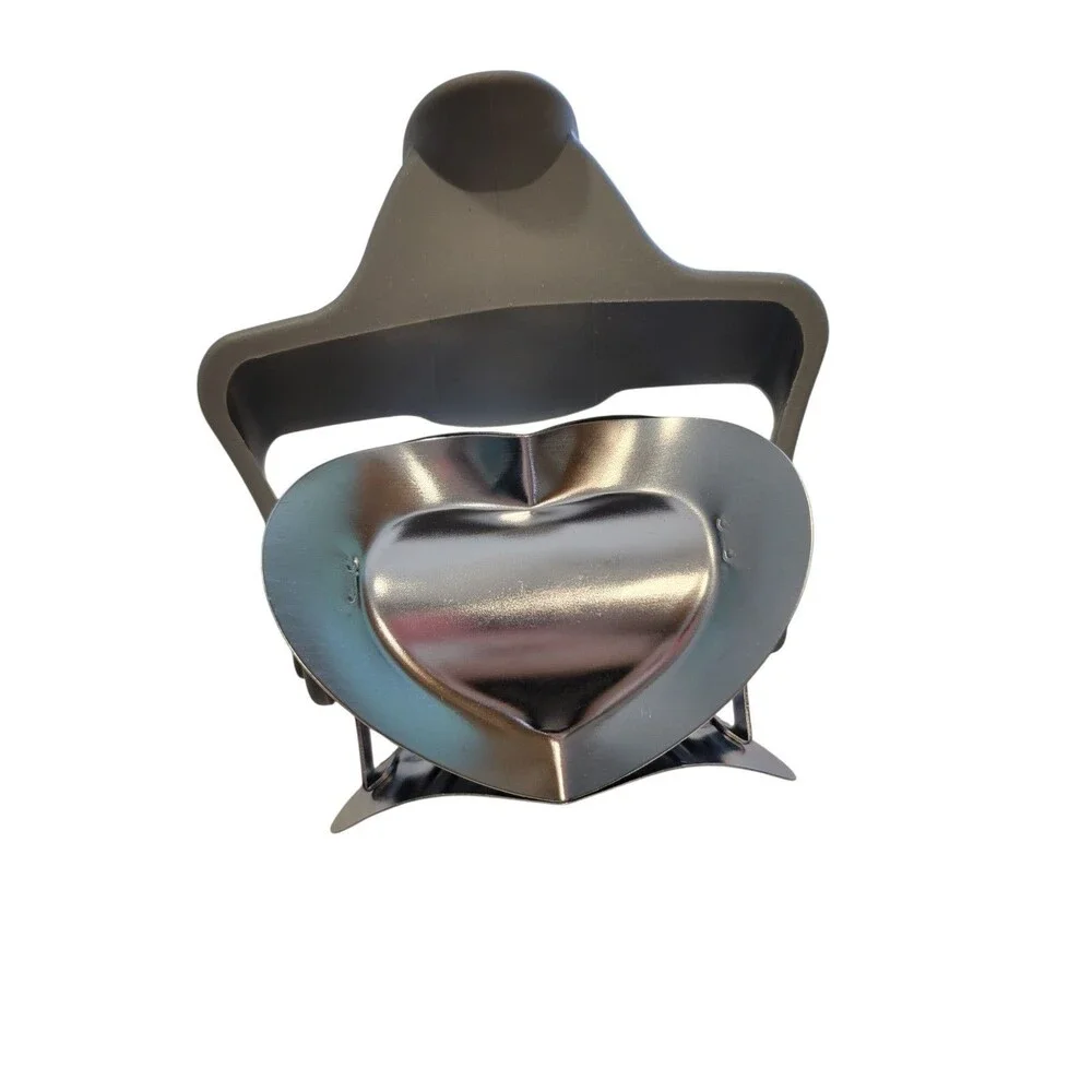 NWOB Pampered Chef Rolling Cookie Cutter # 1442 & Attachments Heart